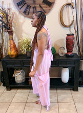 Load image into Gallery viewer, Paradise Double Gauze Halter Jumpsuit