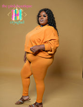 Load image into Gallery viewer, Meet Me @... 2pcs Cropped Sweater Set - Curves Edt.