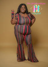Load image into Gallery viewer, The Long Way Flare Leg Jumpsuit