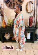 Load image into Gallery viewer, Colorful Splatter Semi-Sheer Kimono
