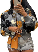 Load image into Gallery viewer, Flower Hour Floral Bomber Jacket