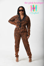 Load image into Gallery viewer, Cop-Her (Copper) Denim Jumpsuit