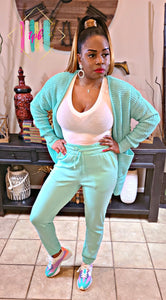 #WOTD Waffle Cardigan ONLY - Plus Size