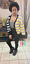 Load image into Gallery viewer, Mix-Matched Perfectly Striped Cardigan