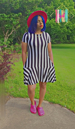 It for LIFE Striped Dress