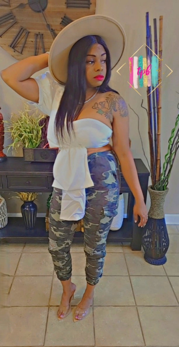 G.I. Jane Camo Joggers