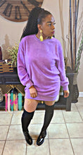 Load image into Gallery viewer, Scoop Long Sleeve Sweater Dress