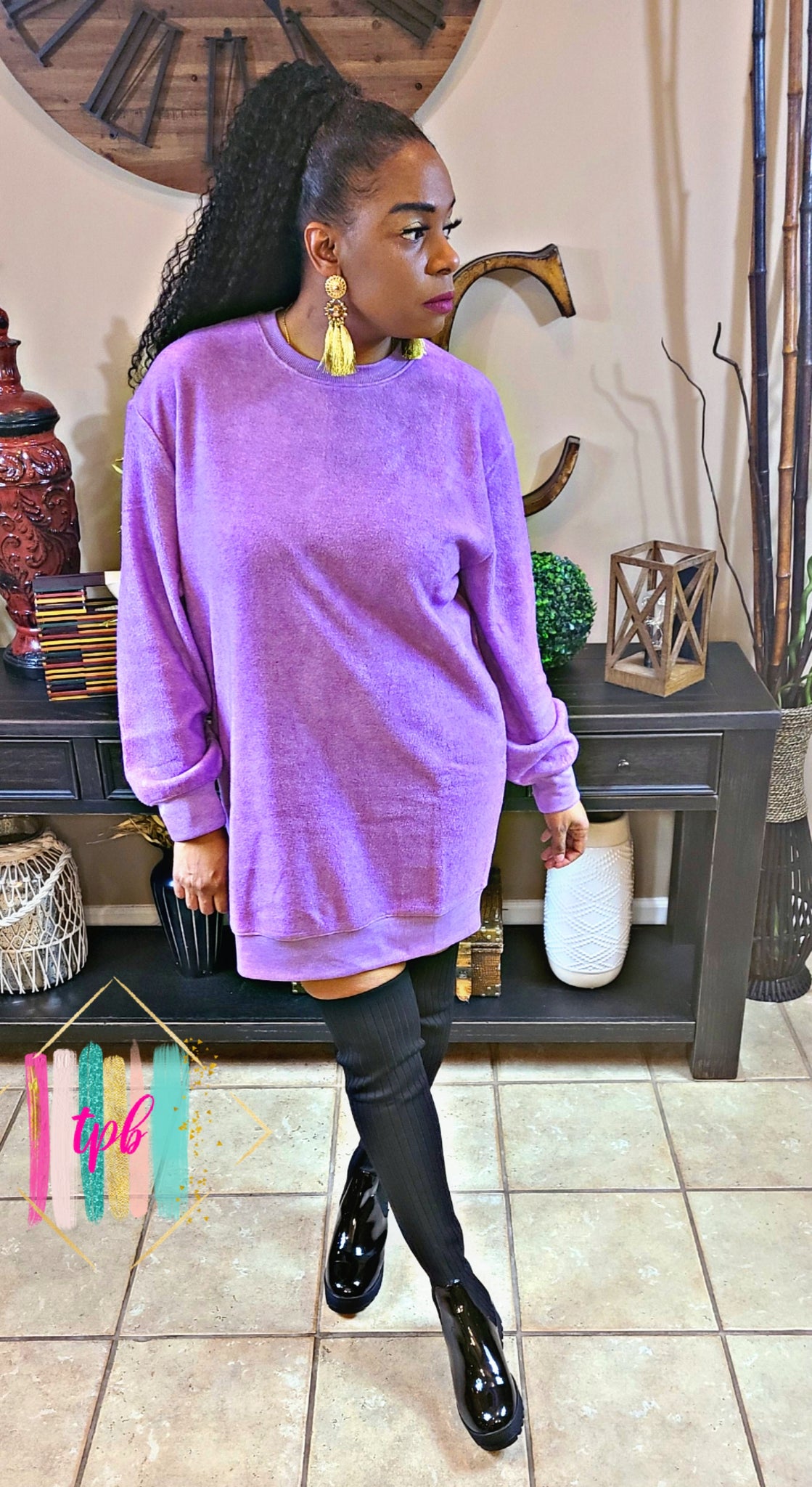 purple sweater dress with leggings Leggings Purple Dress Sweater All For Joy Magenta Purple Waffle Knit Sweater Dress