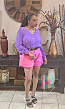 Load image into Gallery viewer, #PinkFriYay FAUX LEATHER SHORTS - Reg Size