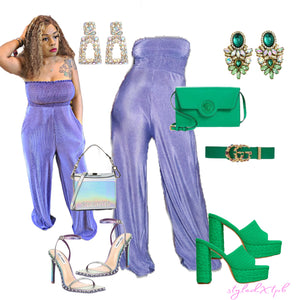 All I Need Smock Detail Jumpsuit