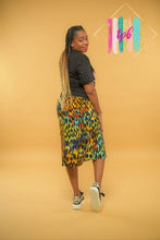 Load image into Gallery viewer, Reign Down Multicolored Leopard Print Skirt