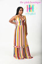 Load image into Gallery viewer, 100 Summers Striped Maxi Dress